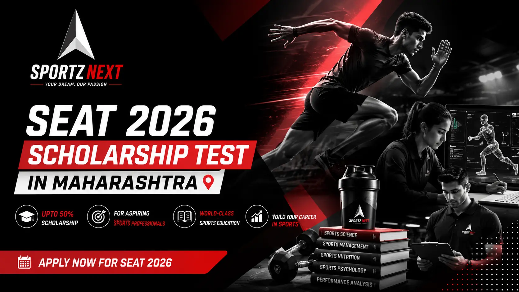 SEAT 2026 Scholarship Test in Maharashtra | Sportz Next